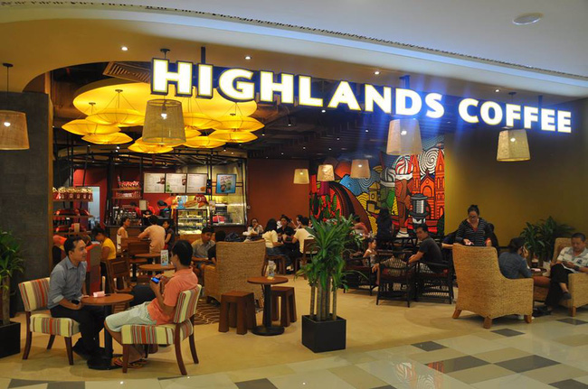 Highland coffee nhượng quyền