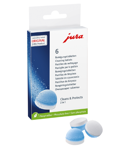 JURA – Coffee Cleaning Tablets (6 tablets) 3 Pharse